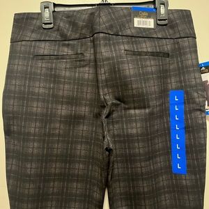Plaid dress slacks